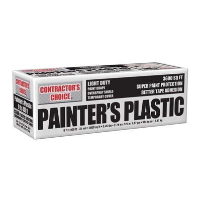 Contractor's Choice 9-ft x 400-ft 0.31-mil Plastic Sheeting