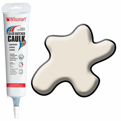 Wilsonart Almond Leather Paintable Silicone Caulk