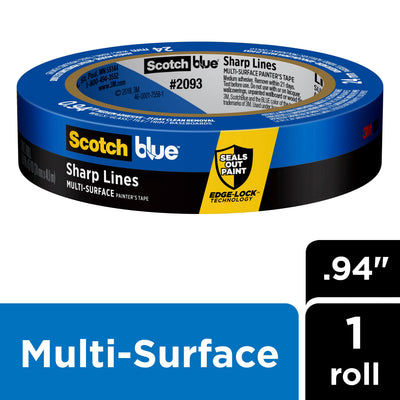 ScotchBlue Sharp Lines Multi-Surface 0.94-in x 60 Yard(s) Painters Tape