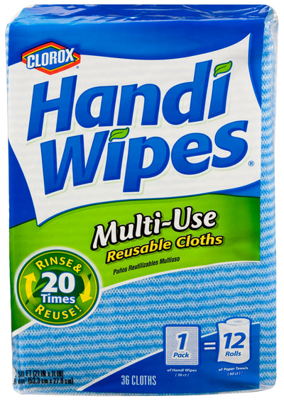 Handi-Wipes 36-Pack Poly Cotton Cloth