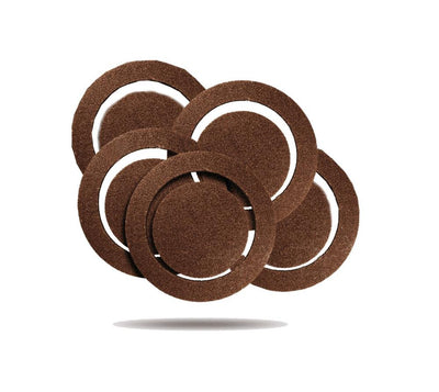 Shop Series by Rockwell Multi-grade 180-Grit Disc Sandpaper 6.5-in W x 5.5-in L 5-Pack