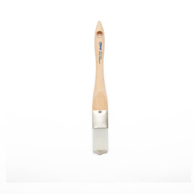 Zibra Triangle Detail, Trim and Corner 1-1/4-in Reusable Polyester Angle Paint Brush (Corner Brush)