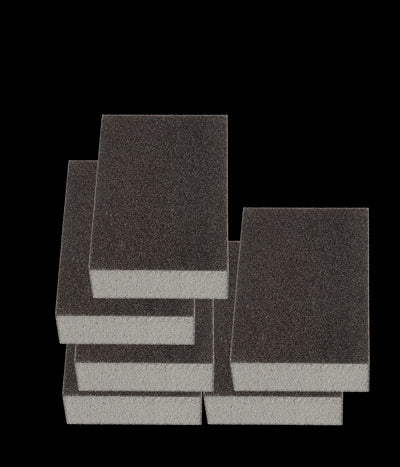 3M All Purpose Fine 120-Grit Sanding Sponge 2.62-in x 3.75-in (6-Pack)