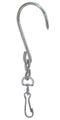 Warner Silver Metal Bucket Hook