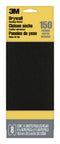 3M Fine 180-Grit Sheet Sandpaper 4.1875-in W x 11.25-in L 8-Pack