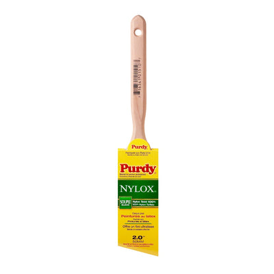 Purdy Nylox Glide 2-in Reusable Nylon Angle Paint Brush (Trim Brush)