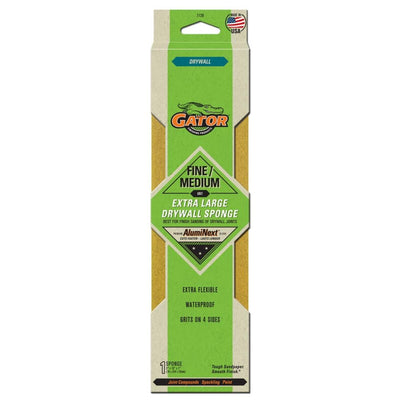 Gator Multi-grade Pack Grit Sanding Sponge 10-in x 3-in