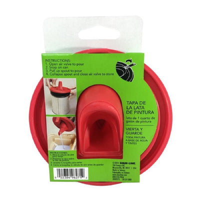 SHUR-LINE Pour and Store Can Attachment Paint Can Pour Spout (Fits Bucket Size: 1-quart)