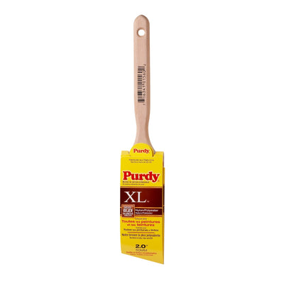 Purdy XL Glide 2-in Reusable Nylon- Polyester Blend Angle Paint Brush (Trim Brush)