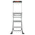 Little Giant Ladders Jumbo Step M4 4-Step 375-lb Capacity Silver Aluminum Foldable Step Stool