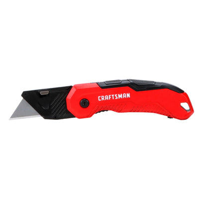 CRAFTSMAN 3/4-in 1-Blade Folding Utility Knife with On Tool Blade Storage