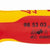 KNIPEX 1000V Insulated Utility Knife with 1.11-in Fixed Hook Blade - Removes Outer Insulation on Conductor Cables