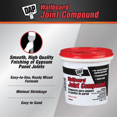 DAP 3-lb Premixed Finishing Drywall Joint Compound