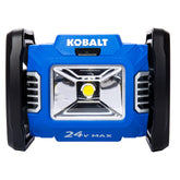 Kobalt 24-volt 2000-Lumen LED Battery-operated Rechargeable Portable Work Light