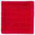 DII Red Cotton Cleaning Cloths, 12-in x 12-in, Pack of 6, Lightweight and Super Absorbent