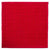 DII Red Cotton Cleaning Cloths, 12-in x 12-in, Pack of 6, Lightweight and Super Absorbent