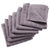 DII Gray Cotton Dish Cloths - Set of 6, 12 x 12 Inches, Absorbent and Durable Kitchen Cleaning Cloths