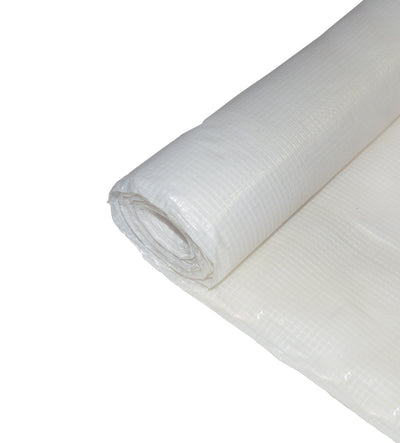 BOEN 100-ft x 10-ft Clear 4-mil Heavy-duty Plastic Sheeting