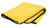 Hopkins Yellow Microfiber Towel, 6.5-in x 1.5-in, Scratch-Free, Lint-Free, Streak-Free, Absorbent Cleaning Cloth