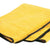 Hopkins Yellow Microfiber Towel, 6.5-in x 1.5-in, Scratch-Free, Lint-Free, Streak-Free, Absorbent Cleaning Cloth