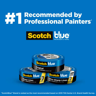 ScotchBlue 4-in x 90-ft Adhesive Masking Film