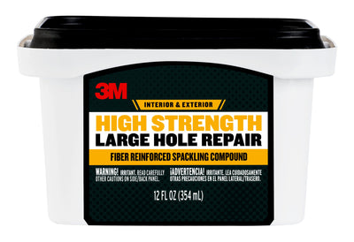 3M High Strength Fiber- Large Hole Repair 12-fl oz Color-changing, Heavy Duty Interior/Exterior White Patching Compound