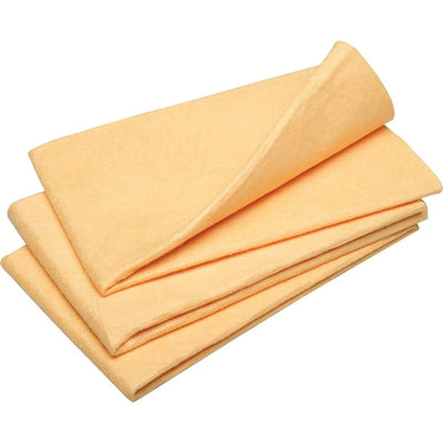 National Industries For the Blind Orange Cleaning Cloth, 20-in x 23-in, 3-Pack, Absorbs 10x its Weight, Nonabrasive, Durable Nonwoven Material