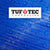 Tuf-Tec Premium 10-ft x 12-ft Blue Water Resistant Commercial Plastic 6-mil Tarp