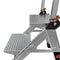 Little Giant Ladders Jumbo Step M2 2-Step 375-lb Capacity Silver Aluminum Foldable Step Stool