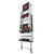 Little Giant Ladders Safety Step M4 4-Step 300-lb Capacity Silver Aluminum Foldable Step Stool