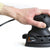 WEN Hook and Loop Hand Sander with Sandpaper Included, 1 Amp Motor, Lightweight Design, 3.75-in x 5.5-in Pad