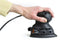 WEN Hook and Loop Hand Sander with Sandpaper Included, 1 Amp Motor, Lightweight Design, 3.75-in x 5.5-in Pad