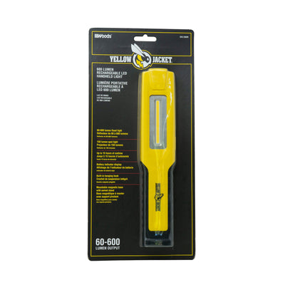 Yellow Jacket 600-Lumen LED Battery-operated Handheld Work Light