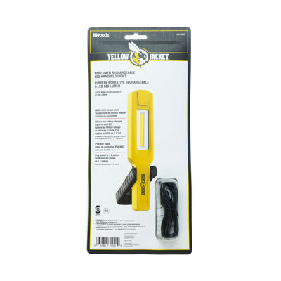 Yellow Jacket 600-Lumen LED Battery-operated Handheld Work Light