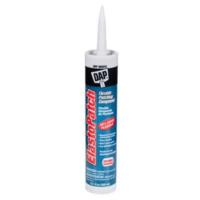 DAP ElastoPatch 10.1-fl oz Waterproof Interior/Exterior Off-white Patching Compound