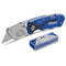 Kobalt Lockback 3/4-in 11-Blade Folding Utility Knife