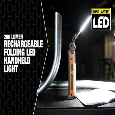 Southwire 200-Lumen LED Battery-operated Rechargeable Handheld Work Light