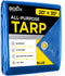 BOEN 30-ft x 20-ft Blue Waterproof Commercial Polyethylene 5-mil Tarp