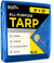 BOEN 12-ft x 9-ft Blue Waterproof Commercial Polyethylene 5-mil Tarp