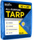 BOEN 20-ft x 10-ft Blue Waterproof Commercial Polyethylene 5-mil Tarp