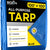 BOEN 100-ft x 100-ft Blue Waterproof Commercial Polyethylene 5-mil Tarp