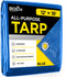 BOEN 16-ft x 12-ft Blue Waterproof Commercial Polyethylene 5-mil Tarp