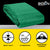 BOEN 40-ft x 60-ft Green Waterproof Commercial Polyethylene 9-mil Tarp