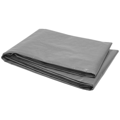 RoadPro 10-ft x 12-ft Gray Water Resistant Commercial Plastic 6-mil Tarp