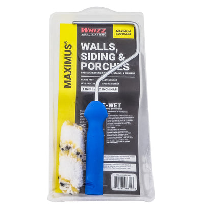 WHIZZ MAXIMUS Siding, Porches, and Walls 3-Piece Synthetic Blend Paint Roller Kit