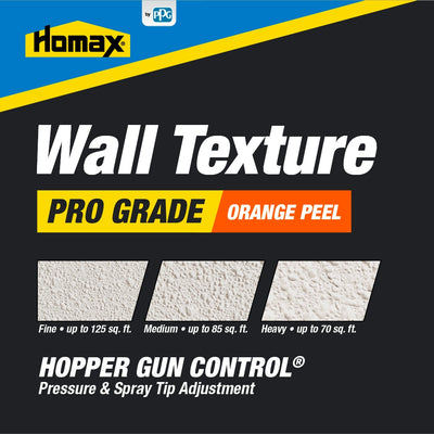 Homax Pro grade 25-oz Tinted/White Orange Peel Water-based Wall Texture Spray