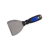 Bon Tool 4-in Plastic Handle Putty Knife with Steel Blade and 1/2-in Radiused Corners, 9.5-in Length