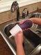 Tuff-Scrub Microfiber Tuff-Scrub Cleaning Kit - Made in USA - 4 Scrubbing Pads, Dish Wand, 2 Replacement Heads - Gray - Tough on Grime - Durable