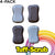 Tuff-Scrub Microfiber Tuff-Scrub Cleaning Kit - Made in USA - 4 Scrubbing Pads, Dish Wand, 2 Replacement Heads - Gray - Tough on Grime - Durable