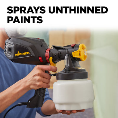 Wagner Flexio 2500 Corded Electric Handheld HVLP Paint Sprayer (Compatible with Stains)